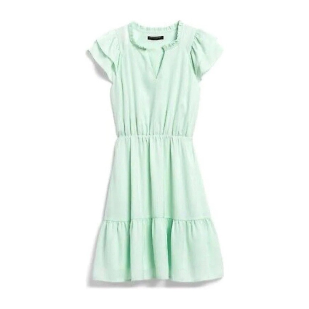 Banana Republic Mint Green Mini Dress